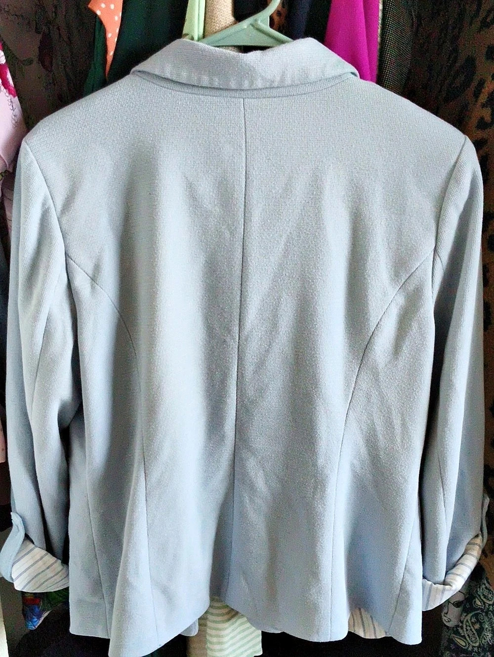 Hawthorn Blue Blazer Size XL Like New - Picture 2 of 3